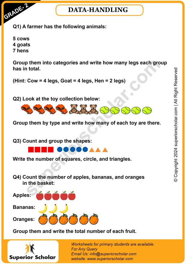 data-handling worksheet