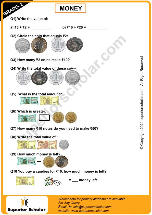 Money Worksheet