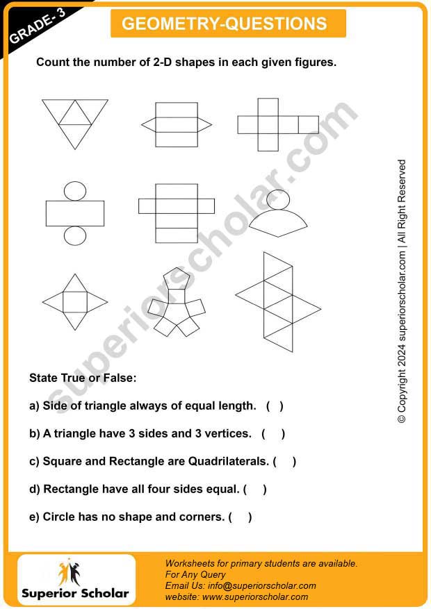 Geometry Worksheets